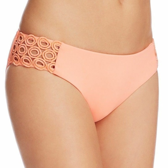 BECCA Swim Nwt 58 Becca Xl Eyelet Siren Creamsicle Bottom Poshmark